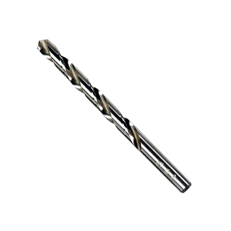 HANSON General Purpose High Speed Steel Fractional Straight Shank Jobber Length Drill Bit - 7/64" 60507